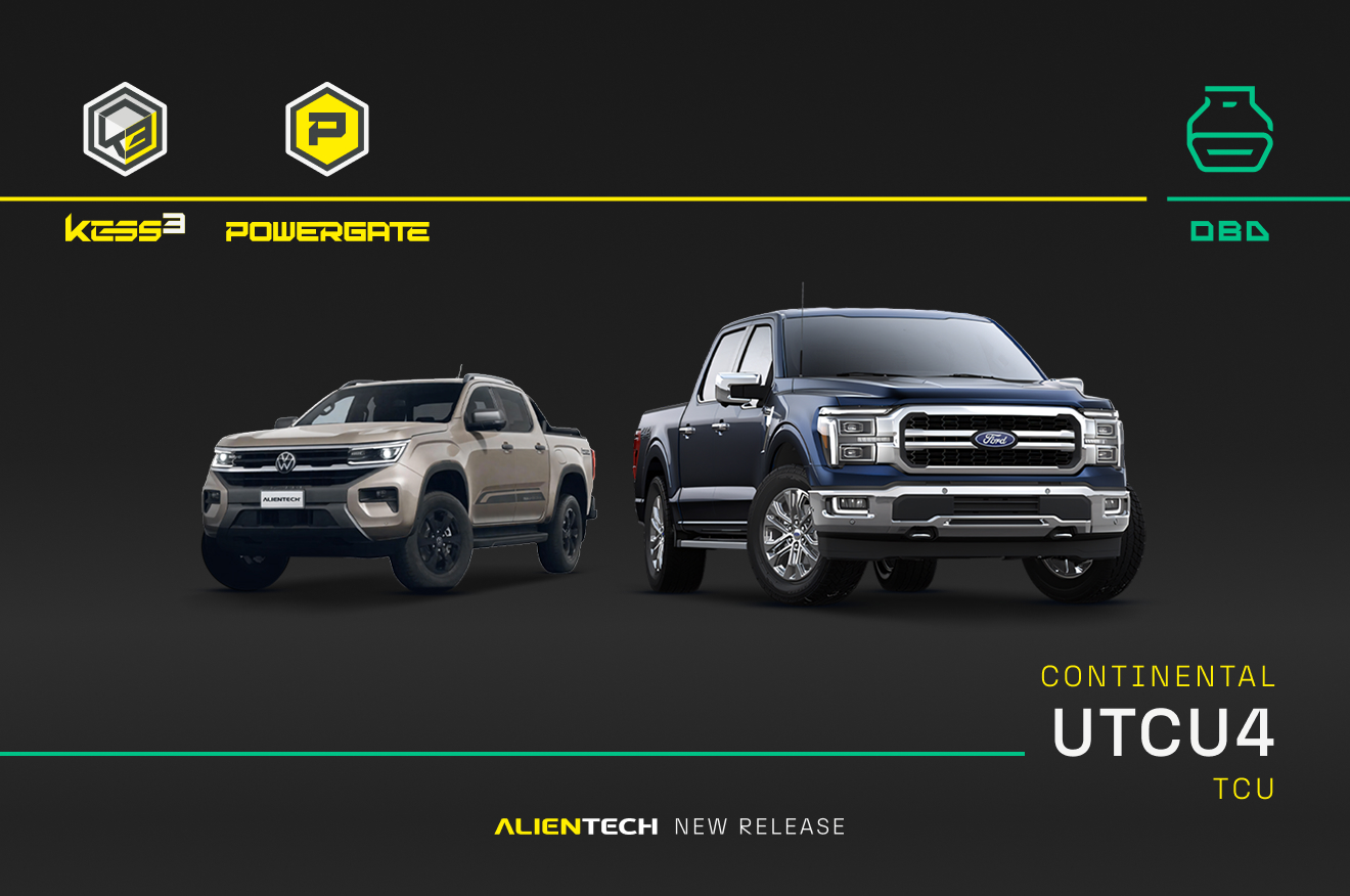 Neues OBD-Protokoll für die TCU Continental UTCU4 – Ford, Lincoln und Volkswagen.