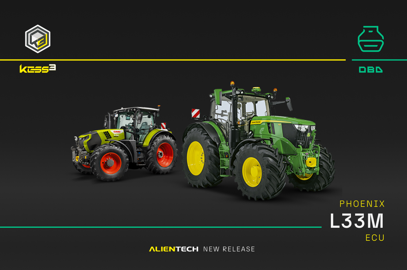 Neues KESS3 OBD-Protokoll für Phoenix L33M – Claas und John Deere.
